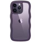 Capa de telefone JeTech Cute para iPhone 14 Pro Max 6,7" roxa profunda
