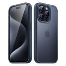 Capa de telefone JeTech Matte para iPhone 15 Pro 6.1 Capa de telefone JeTech Matte para iPhone 15 Pro 6.1