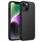 Capa de telefone JeTech Silicone para iPhone 14 de 6,1 polegadas preta