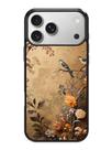 Capa de telefone Jeuloth Vintage Flowers and Birds para iPhone 17 Pro Max