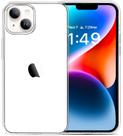 Capa de telefone JJGoo compatível com iPhone 14 Clear TPU Capa de telefone JJGoo compatível com iPhone 14 Clear TPU