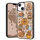 Capa de telefone JOYLAND Cute Capybara impressa para iPhone 13 Mini Capa de telefone JOYLAND Cute Capybara impressa para iPhone 13 Mini