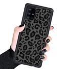 Capa de telefone KANGHAR compatível com Galaxy A51 5G Black Leopard