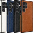 Capa de telefone LOHASIC para couro PU Samsung Galaxy S24 Ultra 5G