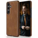 Capa de telefone LOHASIC para Samsung Galaxy A54 5G PU de couro marrom