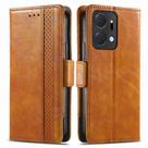 Capa de telefone LOYWIN Flip Leather Wallet com RFID para Honor X7a