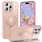 Capa de telefone Lufanbis Magnetic para iPhone 16 Pro Max rosa