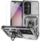 Capa de telefone M MAIKEZI Samsung Galaxy S25 Plus Military Silver Capa de telefone M MAIKEZI Samsung Galaxy S25 Plus Military Silver