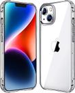 Capa de telefone Mkeke para iPhone 13/14 transparente à prova de choque