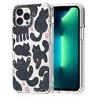 Capa de telefone MOSNOVO para iPhone 13 Pro Max Buffertech preta