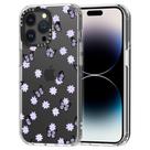 Capa de telefone MOSNOVO para iPhone 14 Pro Max Lilac Butterfly