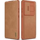 Capa de Telefone Nillkin Wallet com Proteção para Câmera - Samsung S25 Ultra