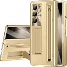 Capa de telefone NINKI para Samsung Galaxy Z Fold 7 com S Pen Gold Capa de telefone NINKI para Samsung Galaxy Z Fold 7 com S Pen Gold