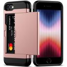 Capa de telefone Nvollnoe para iPhone SE 2022/SE 2020/7/8 com suporte para cartão