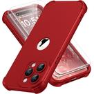 Capa de telefone ORETECH para iPhone 15 Pro Max com 2 protetores de tela