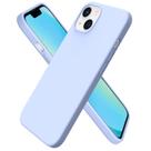 Capa de telefone ORNARTO compatível com iPhone 13 6.1 - Baby Blue