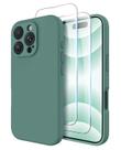 Capa de telefone OTOFLY compatível com iPhone 16 Pro verde pinho