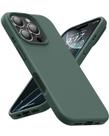 Capa de telefone Ouxul projetada para iPhone 16 Pro 6,3" verde militar