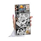 Capa De Telefone Preta E Macia Para Samsung Galaxy S23 Ultra S24 plus S20 S25 Edge S21 FE One Piece