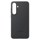 Capa de telefone Samsung Galaxy S25 protetora de silicone preta