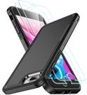Capa de telefone SPIDERCASE para iPhone 7/8 Plus com protetor de tela