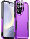 Capa de telefone SPIDERCASE para Samsung Galaxy S24 Plus 2024 roxa