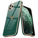 Capa de telefone Teageo para iPhone 11 Pro Max verde escuro Capa de telefone Teageo para iPhone 11 Pro Max verde escuro