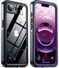 Capa de telefone Temdan à prova d'água IP68 para iPhone 16e 6.1-roxa
