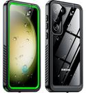 Capa de telefone Temdan para Samsung Galaxy S23 verde impermeável