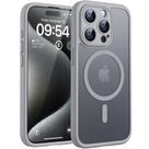 Capa de telefone TOCOL Magnetic para iPhone 15 Pro Max 6,7" cinza