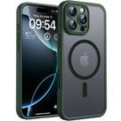 Capa de telefone TOCOL Magnetic para iPhone 16 Pro 6,3" verde