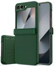 Capa de telefone Vihibii para Samsung Galaxy Z Flip 6 2024, verde
