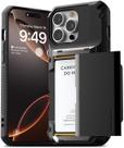 Capa de telefone VRS DESIGN Damda Glide Pro Porta-cartões para iPhone 16 Pro Max (2024)