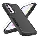 Capa de telefone yuanming Galaxy A35 5G Military Grade com protetor de tela