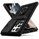 Capa de telefone YZOK Galaxy S22 Ultra à prova de choque com suporte em anel Capa de telefone YZOK Galaxy S22 Ultra à prova de choque com suporte em anel