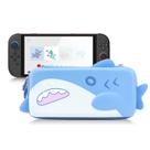 Capa de Transporte GeekShare para Switch 2 com Design de Tubarão e 12 Slots Capa de Transporte GeekShare para Switch 2 com Design de Tubarão e 12 Slots
