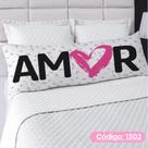 Capa De Travesseiro De Corpo Fronha Xuxão Ziper Personalizado 1.25x0.45cm Frases Quarto e Decoração