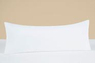 Capa de Travesseiro para Corpo Xuxão Suavitec Micropercal 200 Fios - Branco