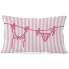 Capa de travesseiro Wheatwin Beachy Pink 30x50cm Flanelette