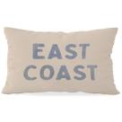 Capa de travesseiro Wheatwin Blue Coastal 30x50cm Flanelette