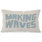 Capa de travesseiro Wheatwin Coastal Blue 30x50cm Flanelette