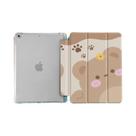 Capa De Urso Fofo Para iPad 9.7 6ª/5ª Geração 2018/2017 Mini4/5 Air4/5 10.9in Com Suporte Para