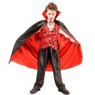 Capa de vampiro dupla face infantil 80cm -PLASTIPEL Capa de vampiro dupla face infantil 80cm -PLASTIPEL