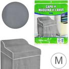 Capa de vinil para maquina de lavar lisa media 91x65x62cm - PLAST LEO Capa de vinil para maquina de lavar lisa media 91x65x62cm - PLAST LEO