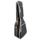 Capa De Violão Cinza 12 Cordas Acolchoada Luxo Case Bag