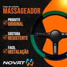 Capa de Volante Automotiva Verde com Massageador Ergonômico Conforto para Carro Capa de Volante Automotiva Verde com Massageador Ergonômico Conforto para Carro