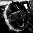 Capa de volante ChuLian Diamond Leather com strass