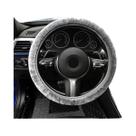 Capa De Volante De Carro De Inverno Premium De Pelúcia Macia De 38cm, Protetor De Alta Densidade