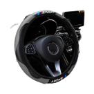 Capa De Volante Em Couro De Fibra De Carbono Para Decoração De Interior De Carro Design Esportivo