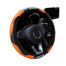 Capa De Volante Em Couro De Fibra De Carbono Para Decoração De Interior De Carro Design Esportivo